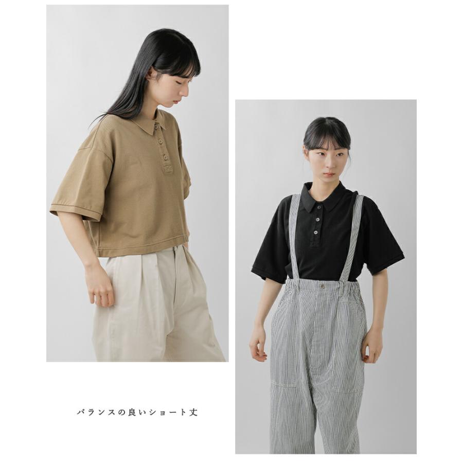 LENO リノ ハイツイストコットン 鹿の子 ポロシャツ POLO SHIRTS leno