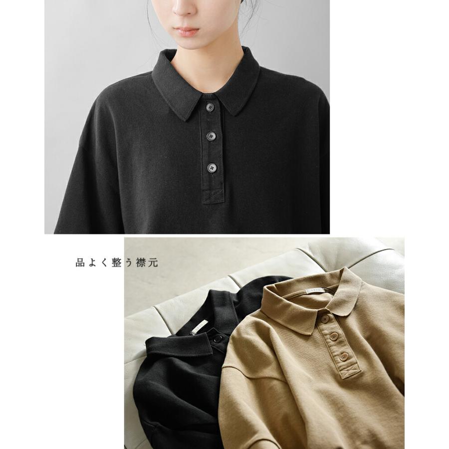 LENO リノ ハイツイストコットン 鹿の子 ポロシャツ POLO SHIRTS leno