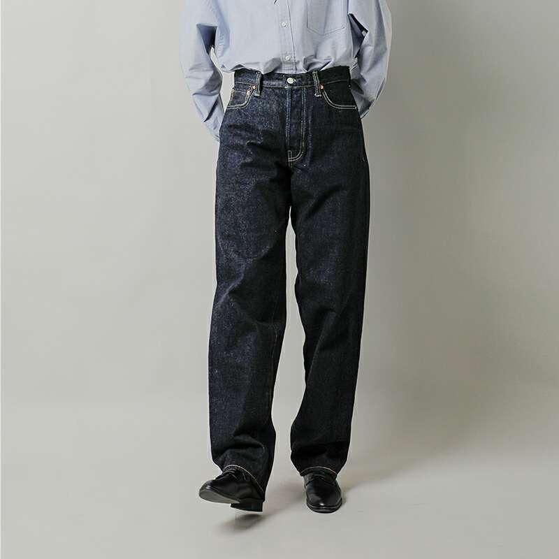 LENO リノ ルーズ テーパード デニム パンツ LOOSE TAPERED JEANS leno