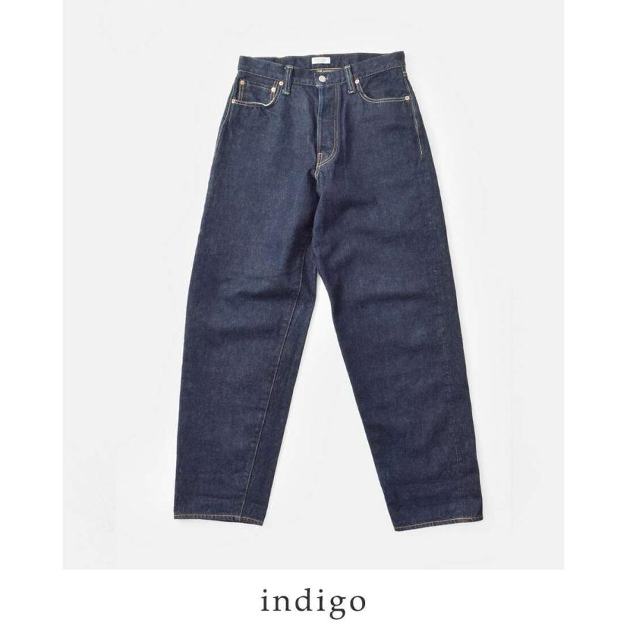 LENO リノ ルーズ テーパード デニム パンツ LOOSE TAPERED JEANS leno
