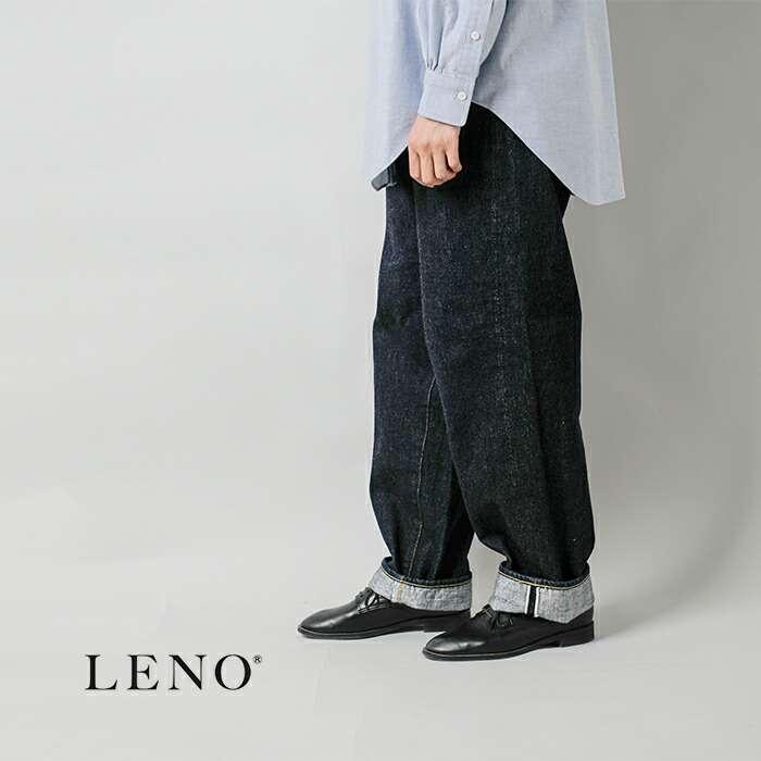 LENO リノ ルーズ テーパード デニム パンツ LOOSE TAPERED JEANS leno