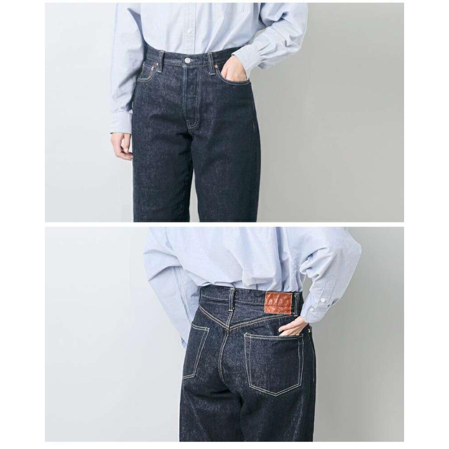 LENO リノ ルーズ テーパード デニム パンツ LOOSE TAPERED JEANS leno