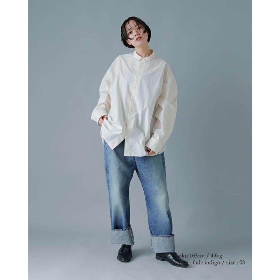 LENO リノ ハイウエストフェードウォッシュジーンズ KAY leno-j005f  