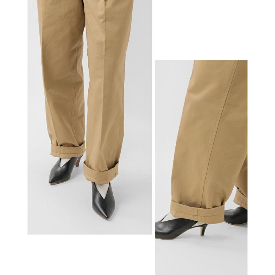 LENO リノ コットン ダブルベルト グルカパンツ DOUBLE BELTED GURKHA