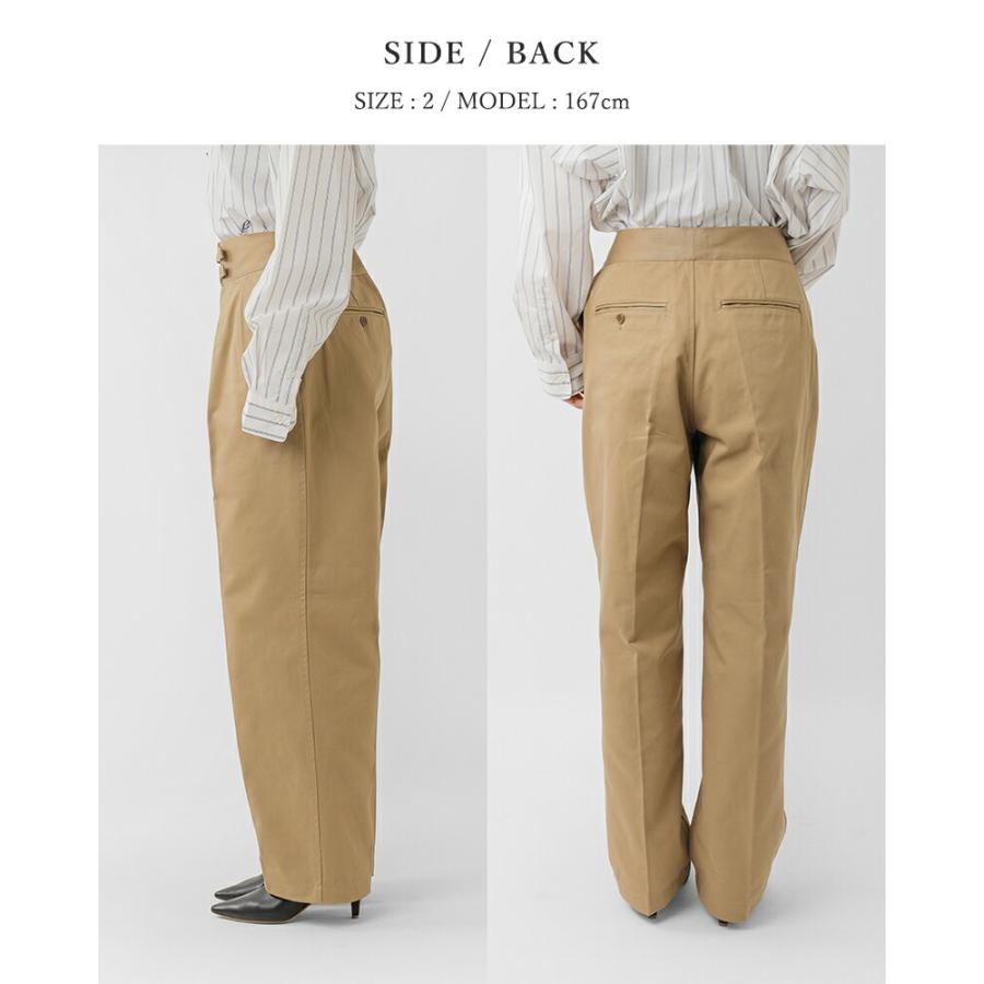 LENO リノ コットン ダブルベルト グルカパンツ DOUBLE BELTED GURKHA