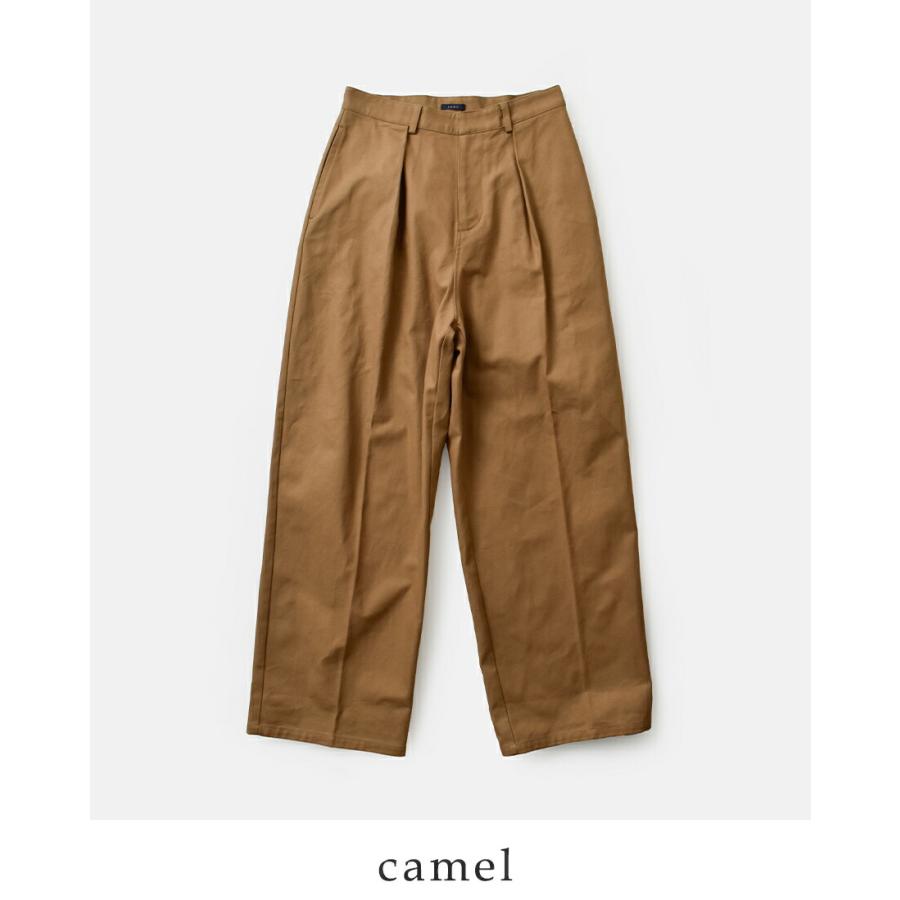 LENO リノ コットン ワンタック チノパンツ ONE FOWRAD PLEATS CHINO