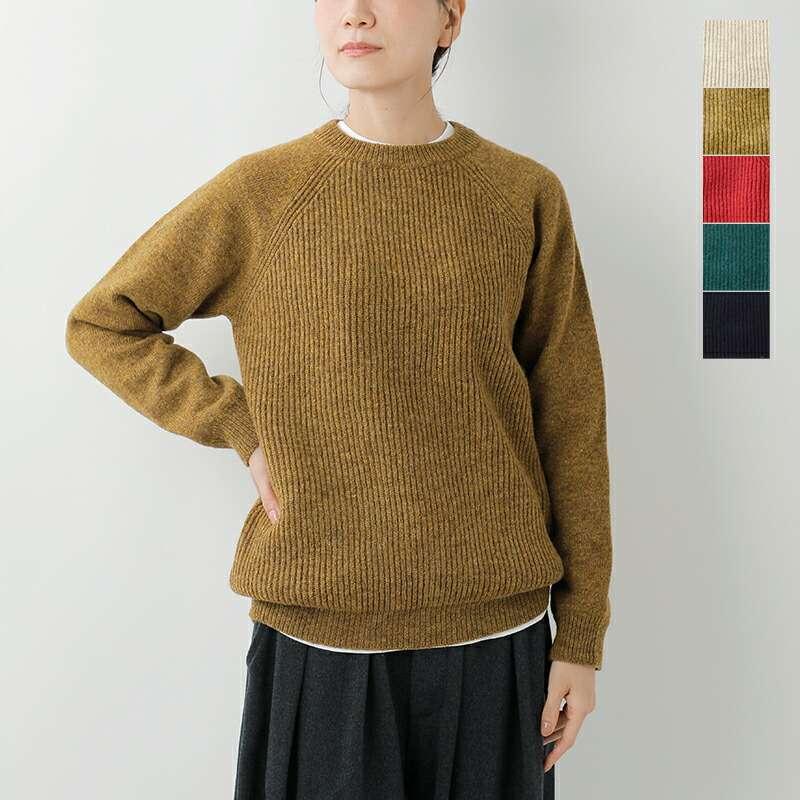 soglia ソリア  シェットランドウール セーター “LERWICK Shetland Sweater” lerwick-she-sw-tr ユニセックス 2025aw新作 クーポン対象 SOGLIA（ソリア） シェットランドウール セーター LERWICK Shetland