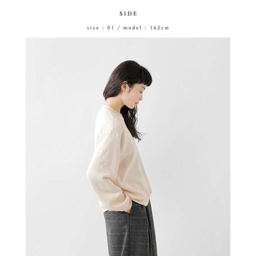 リフィル LIFiLL コットニー 裏毛 ベーシック スウェット プルオーバー