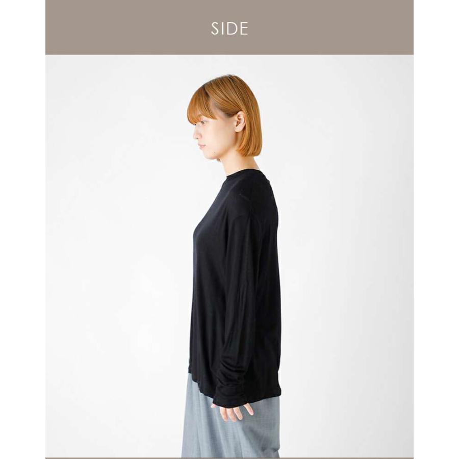LIFiLL WOOLISH STRETCH LONGSLEEVE TEEグレー LIFiLL（リフィル）公式｜WOOLISH（ウーリッシュ）ストレッチ
