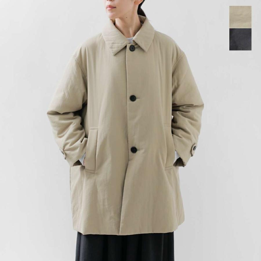 ルグラジック　テントラインコート LE GLAZIK（ルグラジック） 中綿 Aライン ショート ステンカラーコート