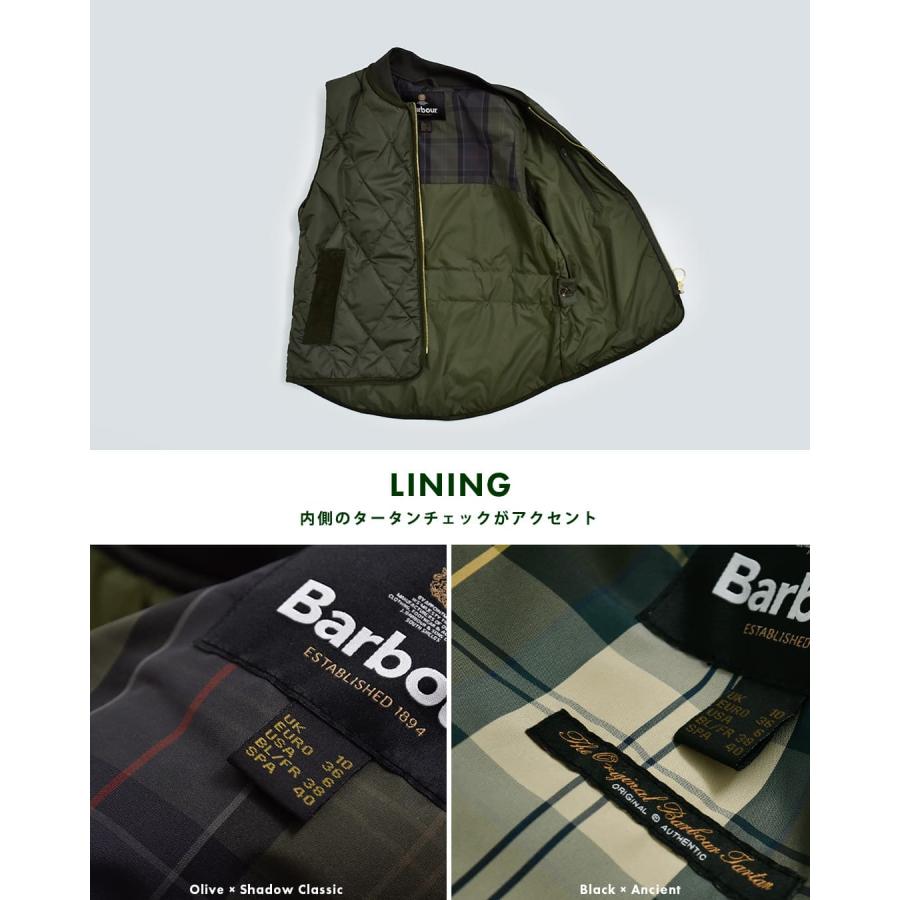 Barbour（バブアー） グレンディン キルティング ジレ ベスト GLENDYN