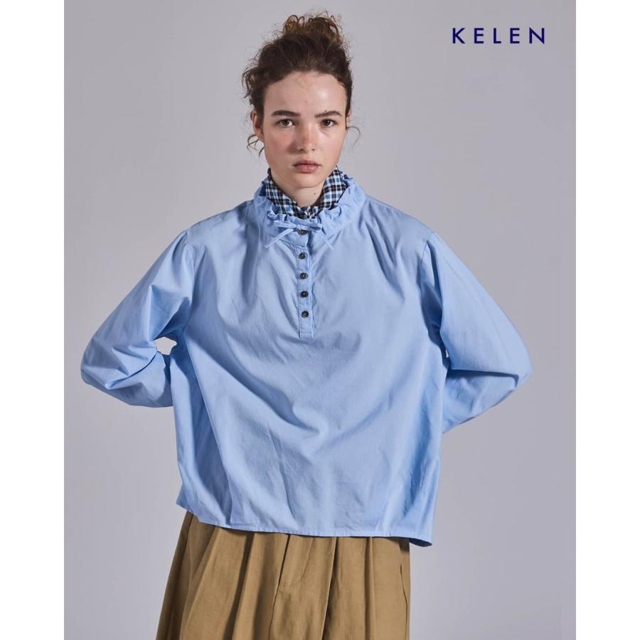 Kelen（ケレン） デザイン カラー ブラウス AMIA lkl25fbl2250