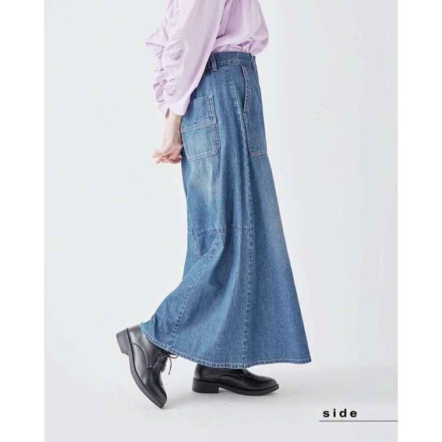 レン10/25♡デニム2点 ボレロ  スカート♡ ROXY ウィメンズ STUNNING SPIRIT DENIM スカート 【2026年春夏モデル】