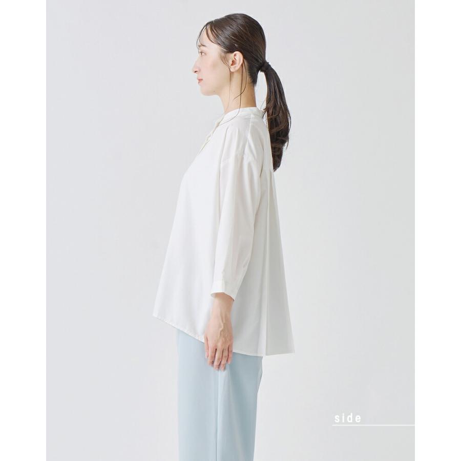 Kelen（ケレン） バック プリーツ ブラウス MARL lkl26hbl2276