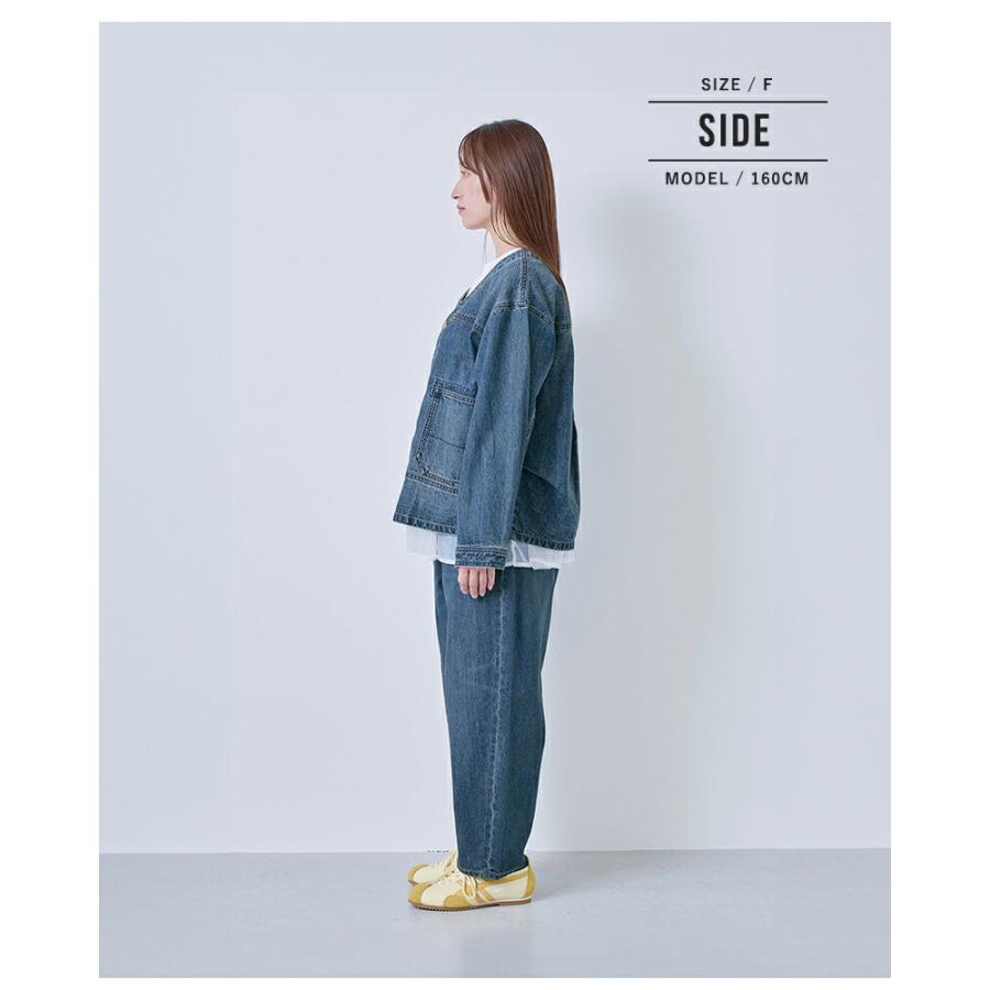 Kelen（ケレン） kelen Vネックデザイン デニム ジャケット JEY