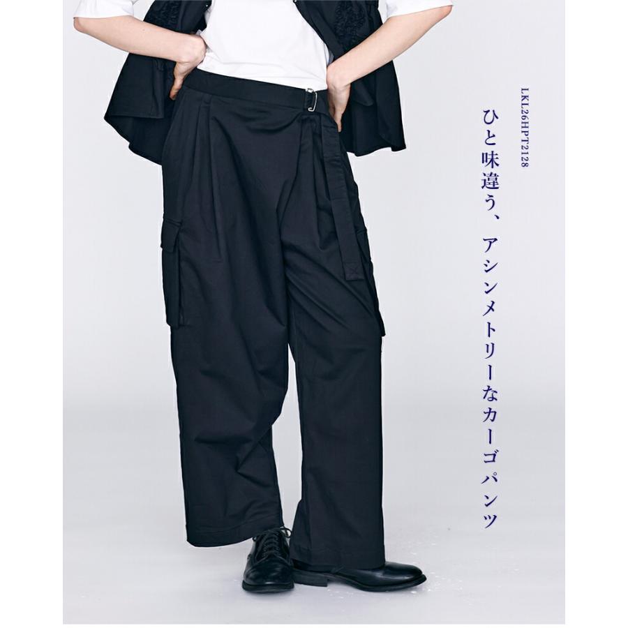 Berluti カーゴパンツ　カリグラフィー　切り替えし素材　48 Kelen（ケレン） コットンストレッチ ラップデザイン カーゴ パンツ