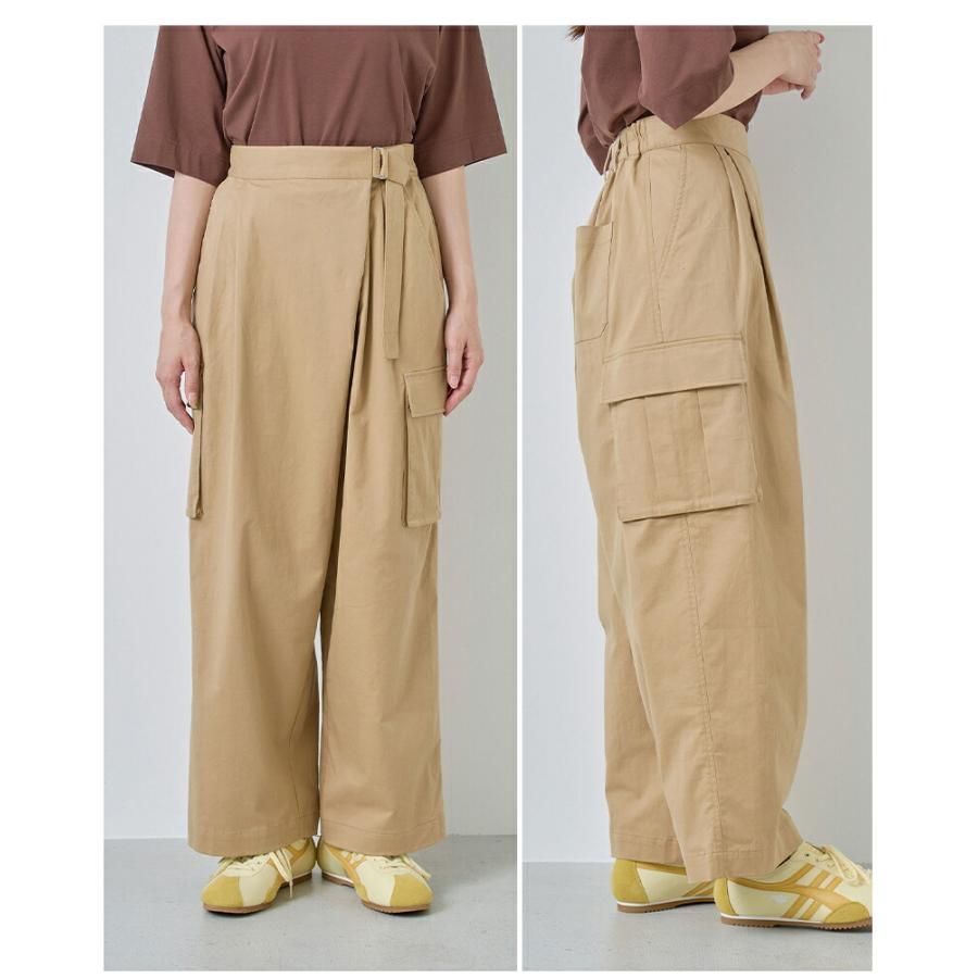 Berluti カーゴパンツ　カリグラフィー　切り替えし素材　48 Kelen（ケレン） コットンストレッチ ラップデザイン カーゴ パンツ