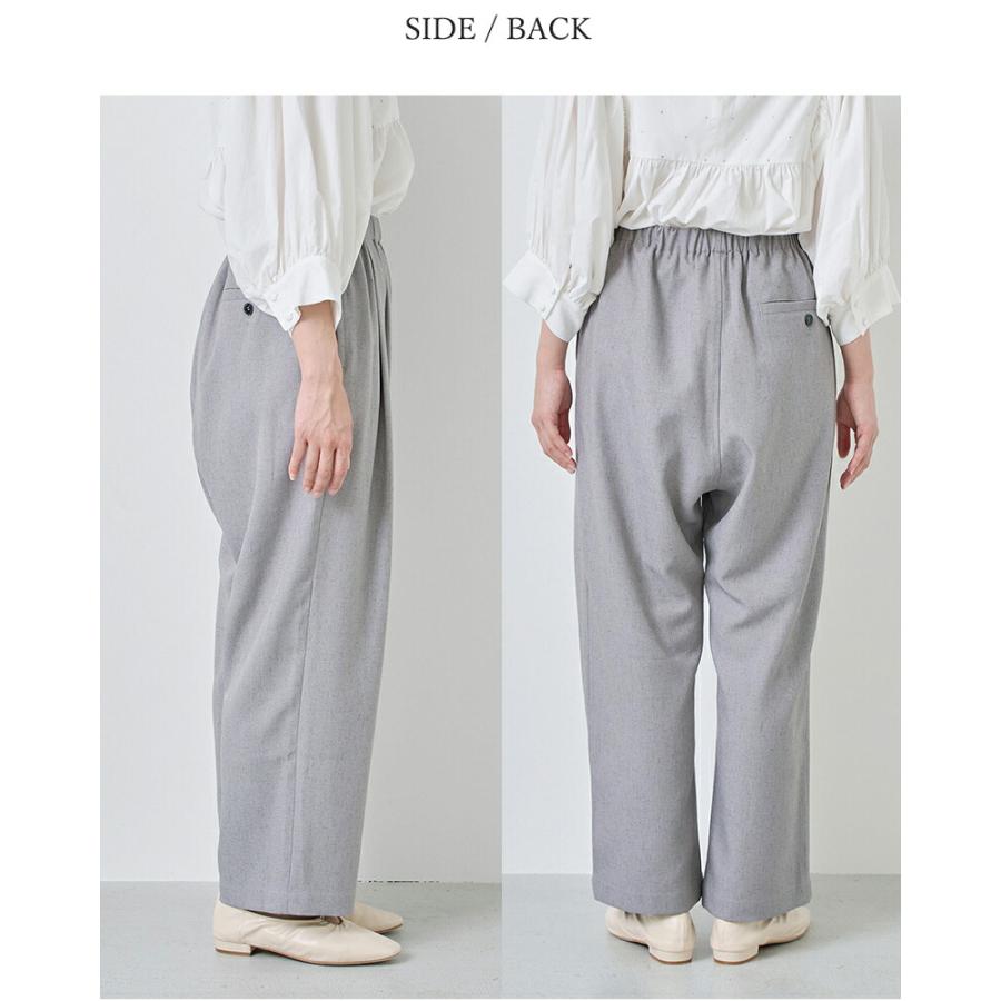 Kelen（ケレン） セール【40%OFF】ケレン リネン混ストレッチ タック
