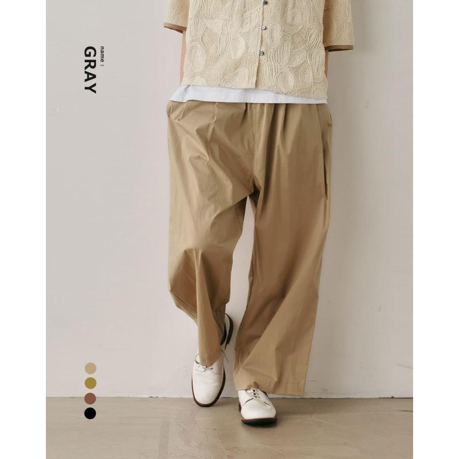 Kelen（ケレン） kelen 2タック ワイド ストレート シルエット パンツ