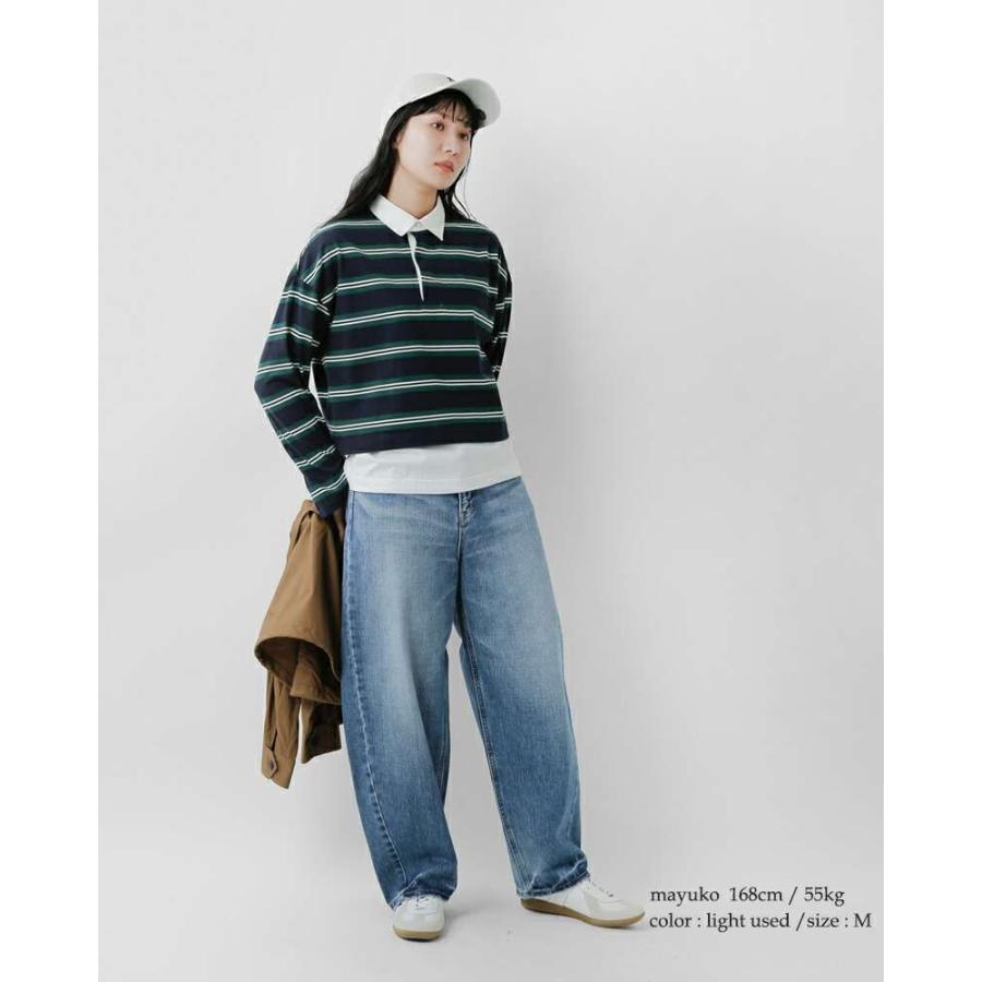 リグリーム　カーブワイドデニム regleam カーブワイドデニム オフ M - メルカリ