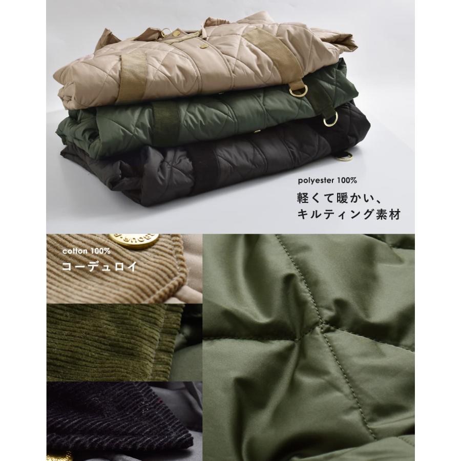 ヒルドイド キルティング ブ ラック Barbour（バブアー） キルティング ジャケット rudson quilted jacket