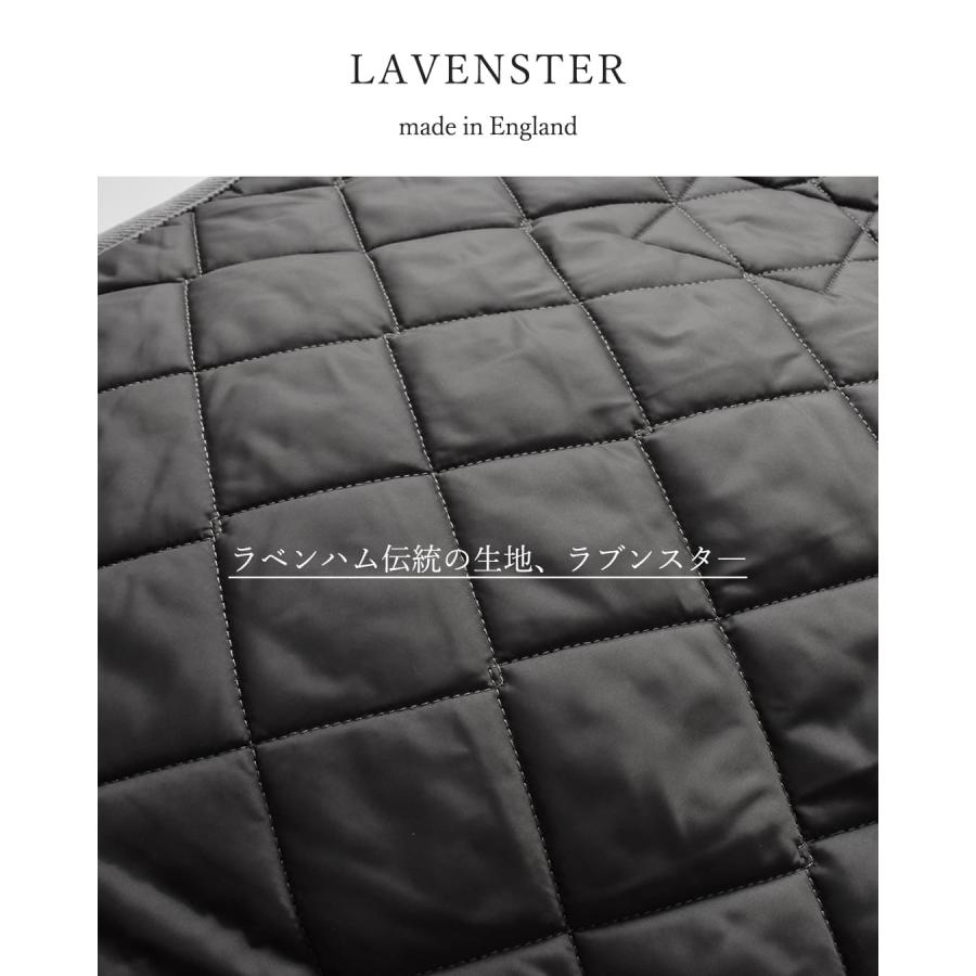 LAVENHAM（ラベンハム） コクーン ソーンハム キルティング ノーカラー