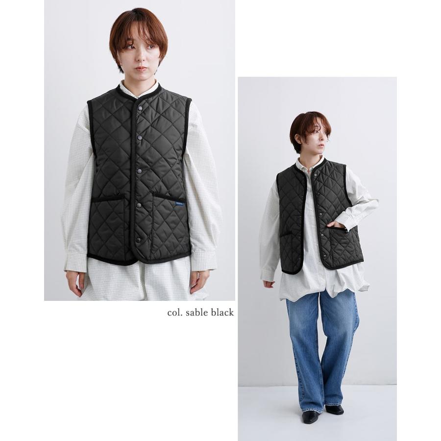 LAVENHAM（ラベンハム） コクーン ソーンハム キルティング ノーカラー