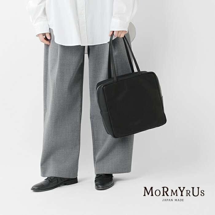 mormyrus モルミルス レザー スクエア トートバッグ m-148 レディース