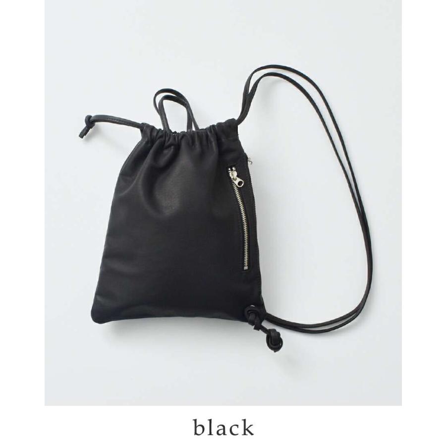 mormyrus 【40%OFF】モルミルス レザー 巾着 2way ショルダー