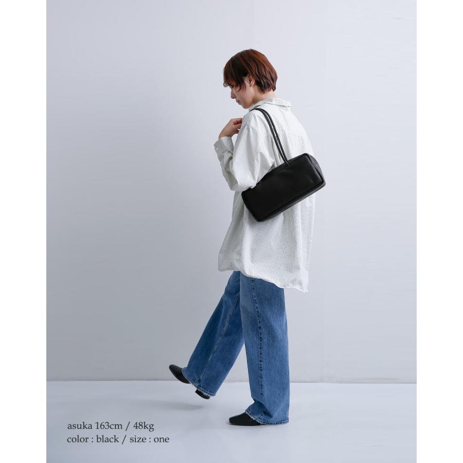 mormyrus（モルミルス） レザー ロングハンドル 横長 トートバッグ m