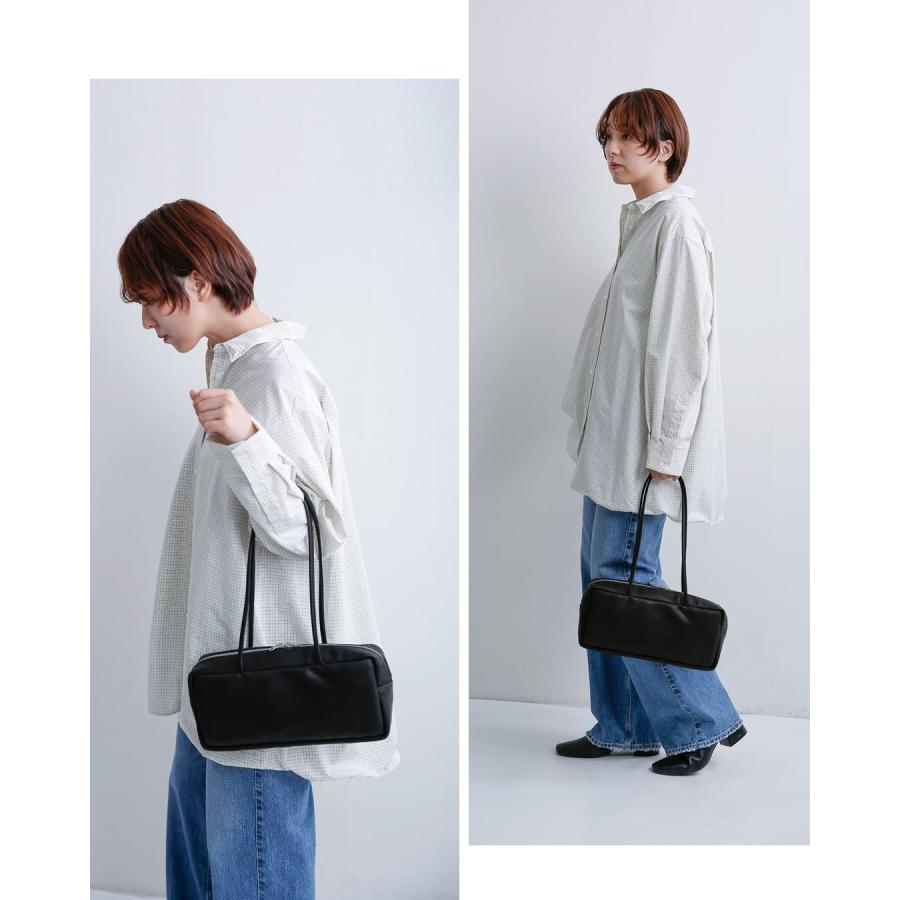mormyrus（モルミルス） レザー ロングハンドル 横長 トートバッグ m