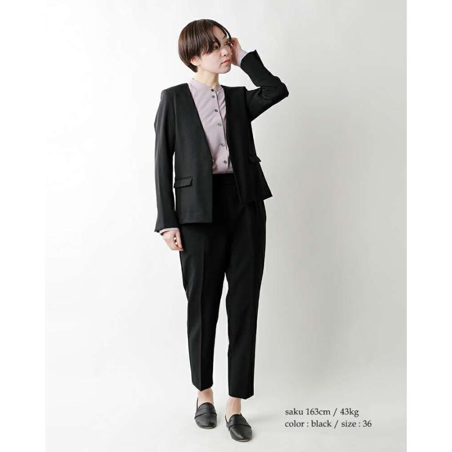 MICA&DEAL（マイカアンドディール） ノーカラー ボックス ジャケット