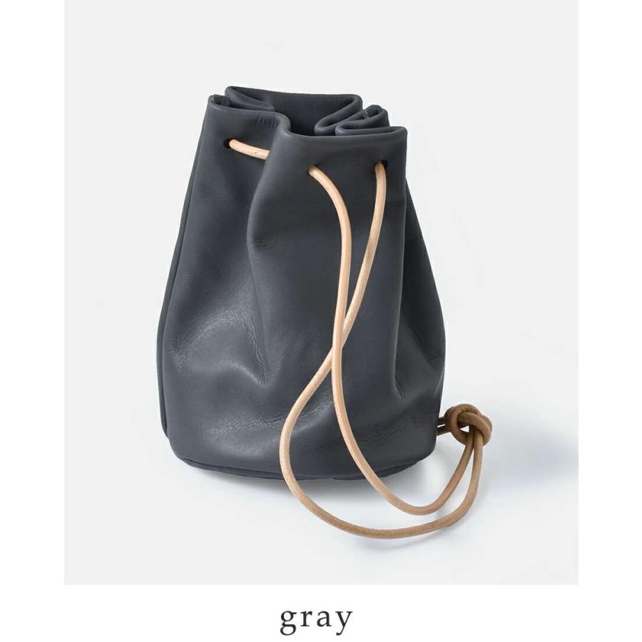 mormyrus モルミルス　レザー巾着バッグ mormyrus モルミルス レザー 巾着 ハンドバッグ m077 レディース
