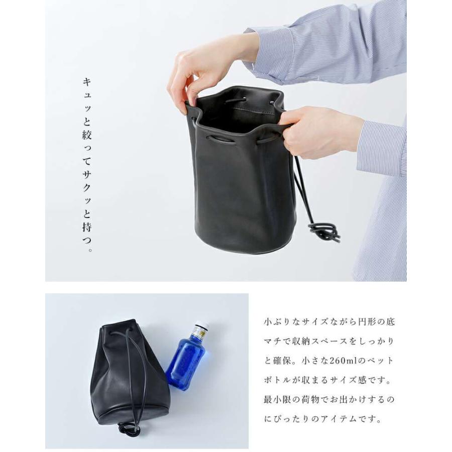 mormyrus モルミルス　レザー巾着バッグ mormyrus モルミルス レザー 巾着 ハンドバッグ m077 レディース