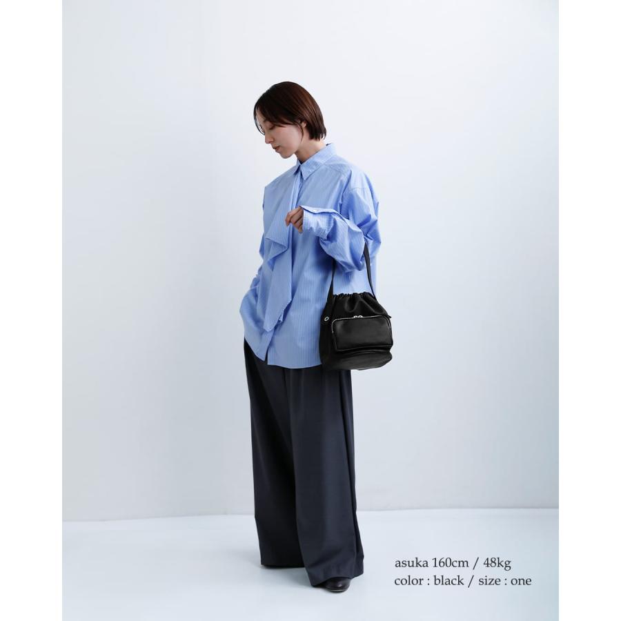 mormyrus（モルミルス） レザー ジップポケット ショルダー バッグ