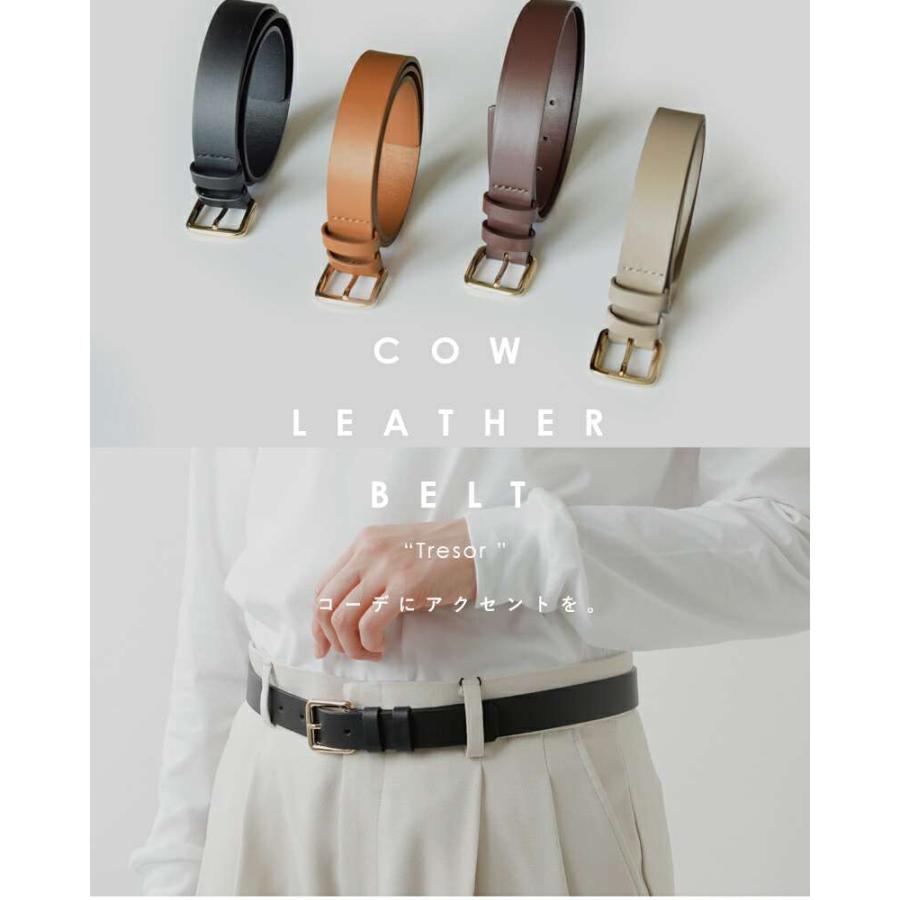 LEFIJE 【クーポン対象】レフィエ カウレザー ベルト Tresor LEFIJE 【クーポン対象】レフィエ カウレザー ベルト Tresor