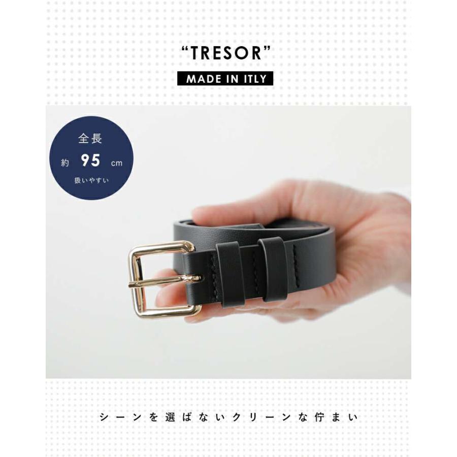 LEFIJE 【クーポン対象】レフィエ カウレザー ベルト Tresor LEFIJE 【クーポン対象】レフィエ カウレザー ベルト Tresor