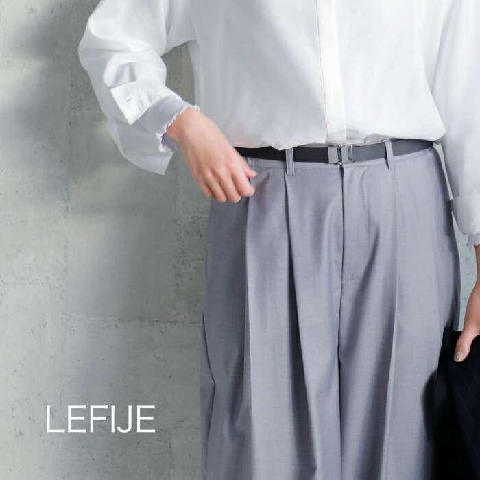 LEFIJE（レフィエ） カウレザー GI ベルト Tresor m4689a レディース