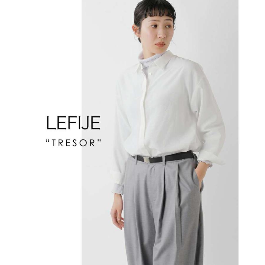 LEFIJE（レフィエ） カウレザー GI ベルト Tresor m4689a レディース