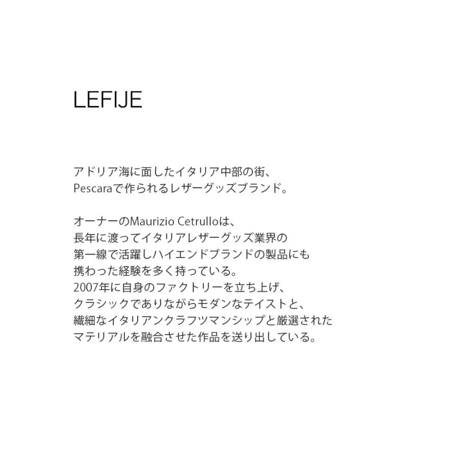 レフィエ LEFIJE  カウレザー ベルト Tresor m5241a レディース  春夏 2026ss新作の画像