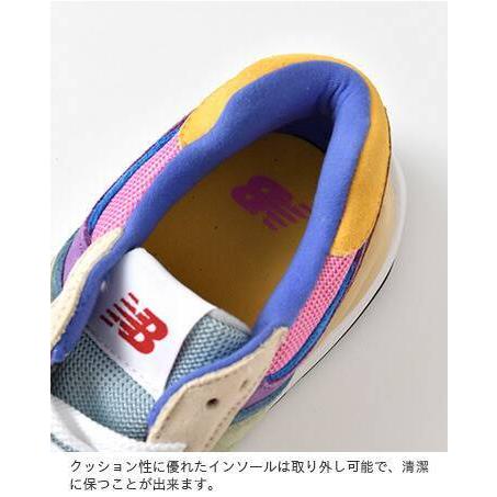 new balance ニューバランス ビッグNロゴ ピッグスキンスエードスニーカー M5740 m5740-grm-ssp レディース｜aranciato｜10