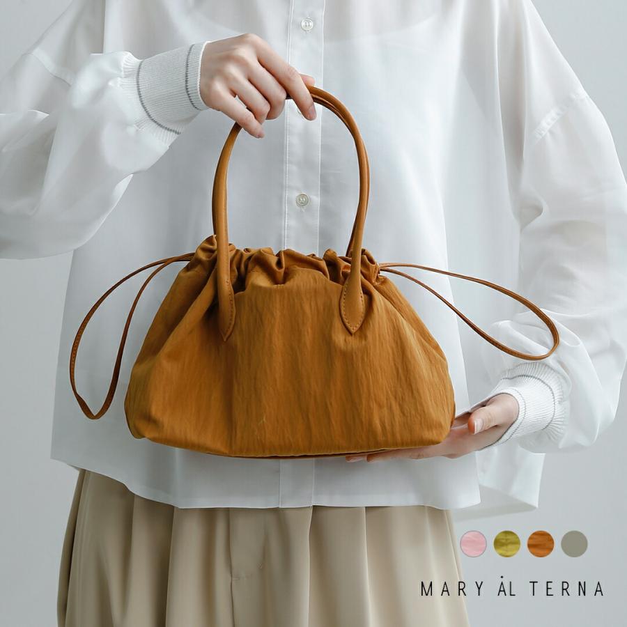 MARY AL TERNA（メアリオルターナ） リサイクルナイロン 巾着 2way