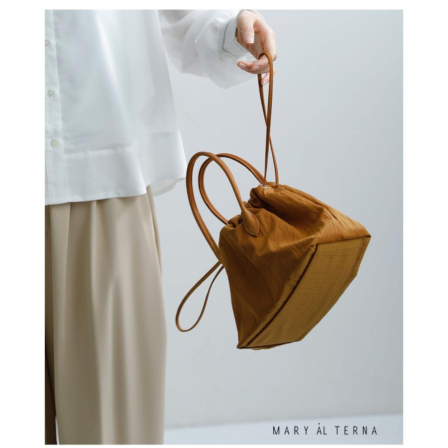MARY AL TERNA（メアリオルターナ） リサイクルナイロン 巾着 2way