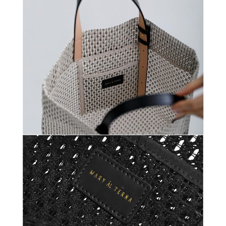 MARY AL TERNA（メアリオルターナ） コットン メッシュ トートバッグ L