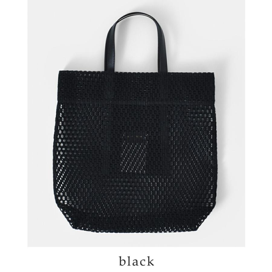 MARY AL TERNA　メッシュバッグ　黒L MARY AL TERNA（メアリオルターナ） コットン メッシュ トートバッグ L