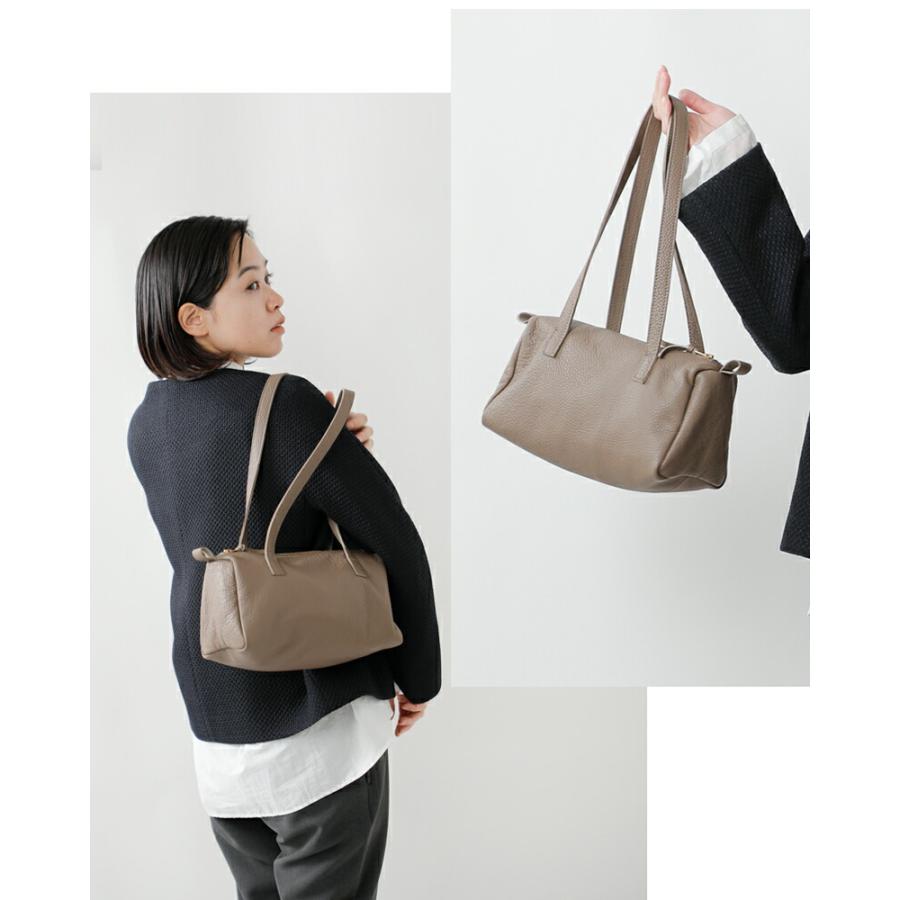 MARINEDAY（マリンデイ） シュリンク カウレザー ボストンバッグ MARIA