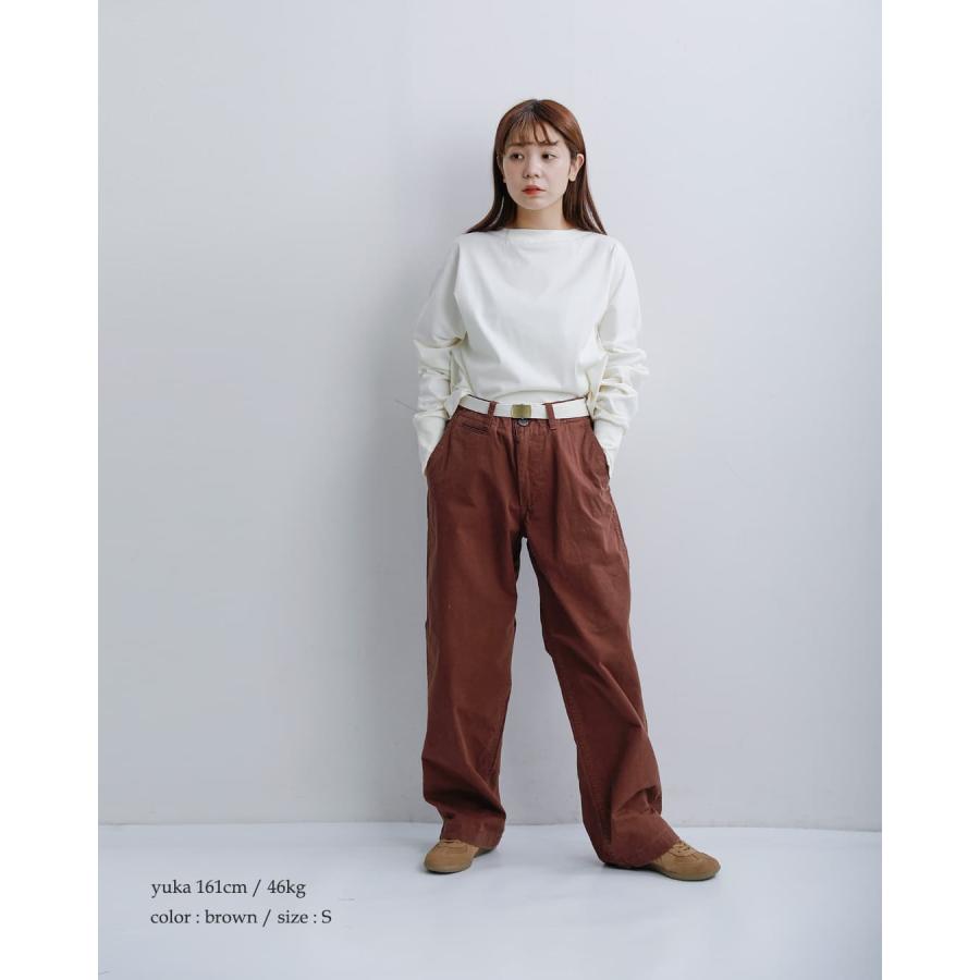マスターアンドコー MASTER&Co. ベルト付き コットン チノパンツ mc076
