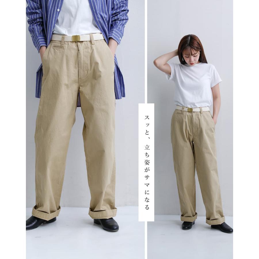 マスターアンドコー MASTER&Co. ベルト付き コットン チノパンツ マスターアンドコー MASTER&Co. ベルト付き コットン チノパンツ mc076