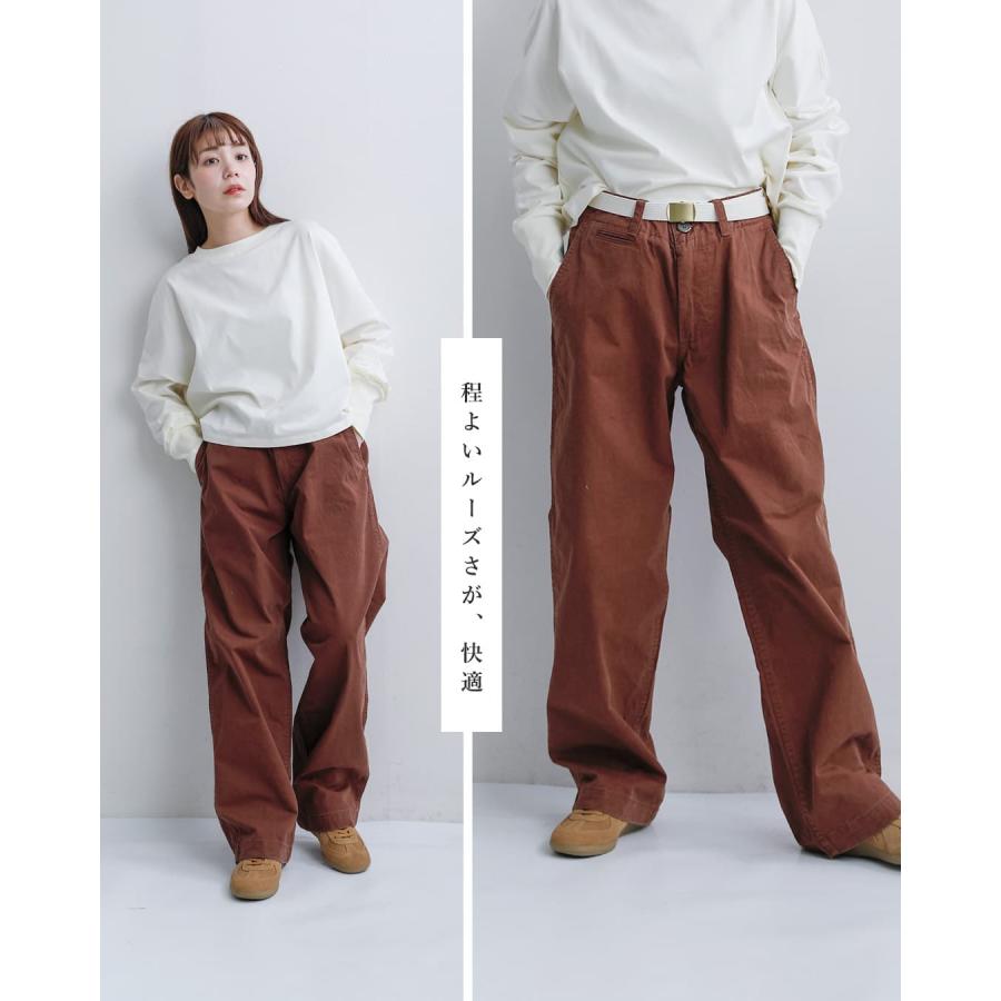マスターアンドコー MASTER&Co. ベルト付き コットン チノパンツ mc076