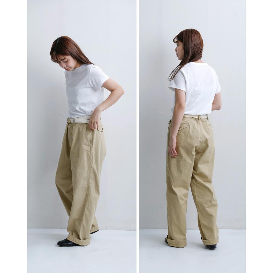 マスターアンドコー MASTER&Co. ベルト付き コットン チノパンツ mc076
